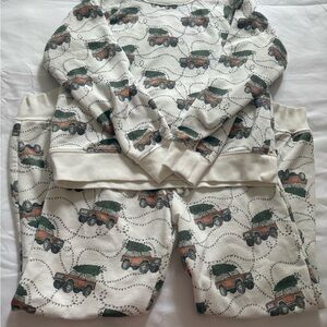 American Eagle Bronco Christmas Jammies Adult Small